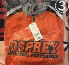 OSP フーデッドロングスリーブTシャツ・モデル5 XL オレンジ 新品・未