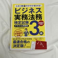 ビジネス実務法務検定試験3級 2024年度版のサムネイル