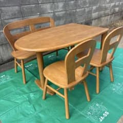 ②カリモク　karimoku 木製チェア　2脚セット　H字貫　国産　美品 カリモク karimoku 木製チェア 2脚セット H字貫 国産 美品 - メルカリ
