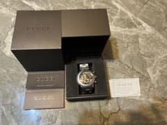 GUCCI 腕時計 101M クロノグラフ デイト メンズ 外箱付3076 - メルカリ