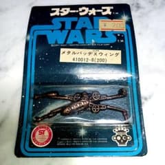 スター・ウォーズ メタルバッジ Xウィング　1977年当時ものです スター・ウォーズ メタルバッジ Xウィング 1977年当時ものです - メルカリ