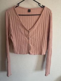 SHEIN カーディガン ピンクのサムネイル