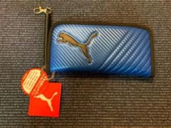 【新品】PUMA プーマ ロングウォレット ブルー　 財布 長財布 お金のサムネイル