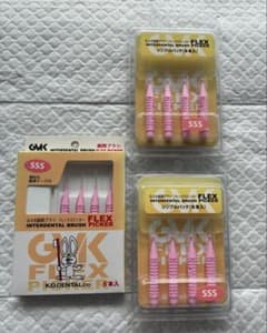 G.V.K 歯間ブラシ フレックスピッカー SSS 21本セットのサムネイル