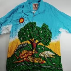 Mambo LOUD SHIRTS アロハ 　ヴィンテージ　総柄　希少 値下不可のサムネイル