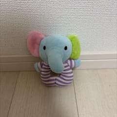 ゾウのぬいぐるみ マスコットのサムネイル