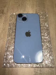 ナジさま専用Apple iPhone 14ブルー 本体 iFaceケース付きのサムネイル