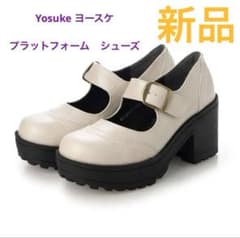 ヨースケ YOSUKE 厚底シューズ 靴　24cmのサムネイル