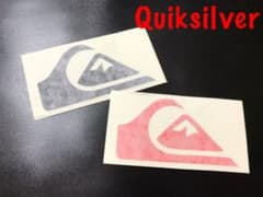 【未使用】クイックシルバー★Quiksilver★カッティングステッカー★小2枚のサムネイル