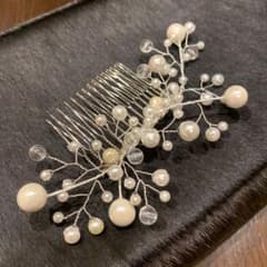 雪の結晶　ヘアパーツandピアスのサムネイル