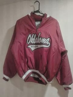 80〜90's DeLONG ハーフジップナイロンジャケット USA製のサムネイル