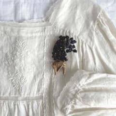 Limited-time price reduction until May 7th: Lily of the Valley Corsage, French Antique, by a renowned artist.