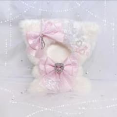 11】おすわりぬい服 10cm ねこ ピンク - メルカリ