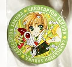 カードキャプターさくら 原画展 CLAMP 表紙絵 3巻 缶バッジ 木之本桜