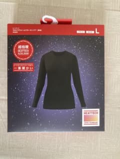 HEATTECH 超極暖 ブラック Lサイズのサムネイル