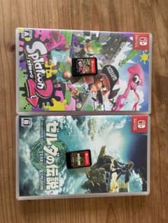 ティアキン　スプラ2 Nintendo Switch ソフト 2本セットのサムネイル
