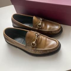 グッチ ホースビット 1921 ローファー オリーブブラウン グッチ ホースビット 1921 ローファー オリーブブラウン - メルカリ