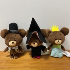 くまのがっこう　ぬいぐるみ　3個セットのサムネイル