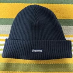 Supreme ネイビー ニット帽のサムネイル