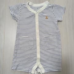 babyGap クマ柄 半袖ロンパース ボーダーのサムネイル
