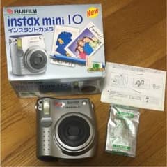 instax mini 10 インスタントカメラ未開封フイルム付きのサムネイル