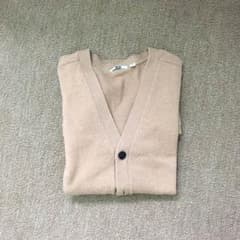 ユニクロ UNIQLO カーディガン ベージュ Mのサムネイル