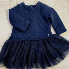 プチバトー　ワンピース　12monthのサムネイル