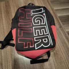 TIGER HILFIGER 배낭 블랙/레드