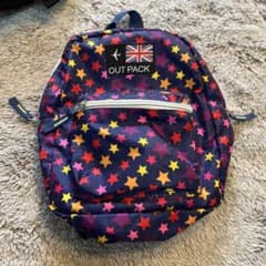 星柄キッズリュック　ミニリュック【ノーブランド品です】のサムネイル