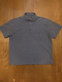 Import Post ポロシャツ 3L メンズ 半袖 ネイビー　シャツ　古着のサムネイル