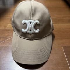 CELINE トリオンフ ベースボールキャップ ベージュ L - メルカリ