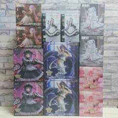 美少女 フィギュア まとめ売り プライズ リゼロ フリーレン アルベド 美少女フィギュアまとめ売り フリーレン 幽鬼 シンデレラ 黒江雫