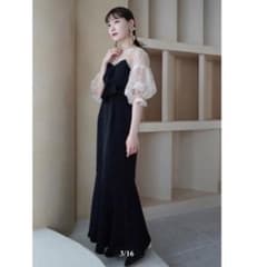 Acka. sheer puff dress sizes - メルカリ