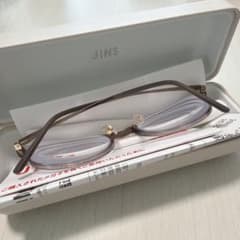 JINS メガネ 度あり ボストン型 ブラウンのサムネイル