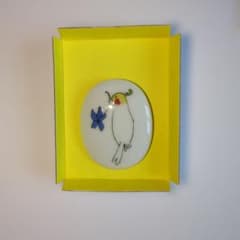 中川政七商店　小鳥のブローチ(オカメインコ)のサムネイル