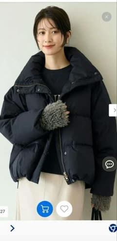 TAION 今季新品VERY掲載自宅で洗濯OK軽量で暖かいコラボ ショート