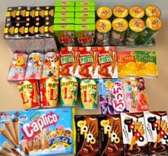 お菓子 詰め合わせ☆ カプリコ トッポ プリッツ チョコあんぱん☆46点