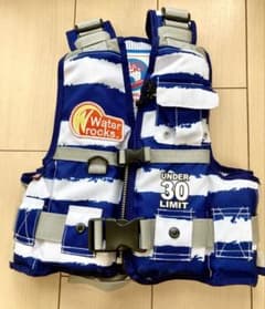 未使用品Water Rocks ライフジャケット Power Paddlerのサムネイル