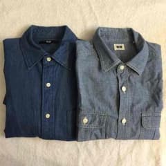 UNIQLO デニムシャツ 2点セットのサムネイル
