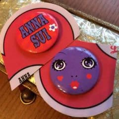 未使用★ANNA SUI 缶バッジのサムネイル