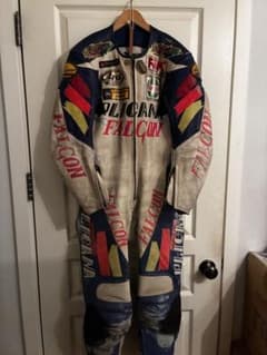 PLICANA FALCON レーシングスーツ 革ツナギ - メルカリ