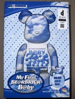 MY FIRST BE@RBRICK B@BY BLUE SKY 400％ - メルカリ