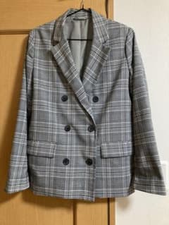 GU ジーユー チェック ジャケットのサムネイル