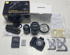 デジタルカメラ NiconD5600 18-55+TAMRON10-24F B023N NiconD5600 18-55+TAMRON10-24F B023N - メルカリ