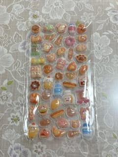 ぷっくりシール パン・スイーツ・動物モチーフのサムネイル