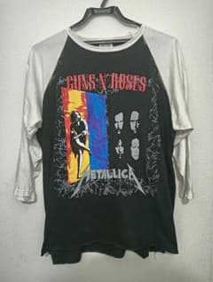 Guns N' Roses Metallica 1992 Tシャツ Lのサムネイル