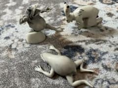 鳥獣人物戯画のガチャガチャ3匹のサムネイル