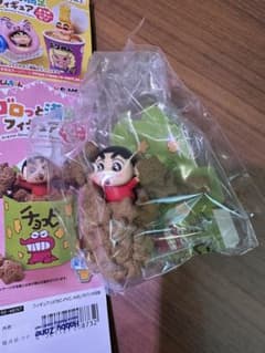 크레용 신짱 리멘트 고로와 만족 피규어 초코비를 혼자서 조