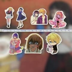 추천의 아이 스티커 씰 호시노 아이 루비 아쿠아 구로카와 아카네 7장