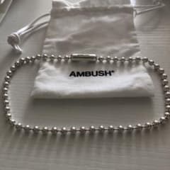AMBUSH® シルバーボールチェーンネックレスのサムネイル